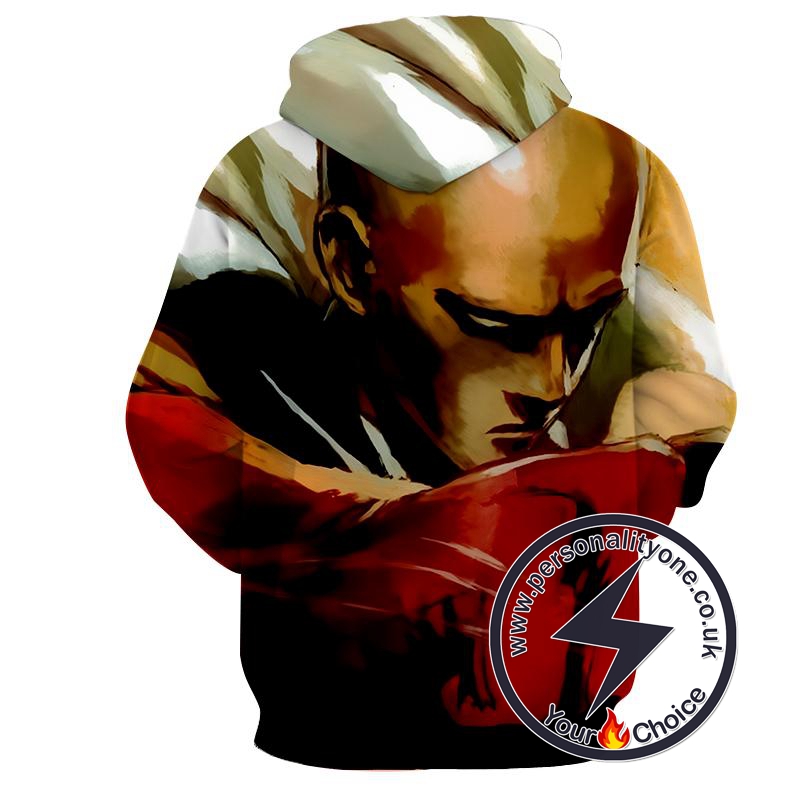 One Punch Man - Saitama 3D - Hoodies